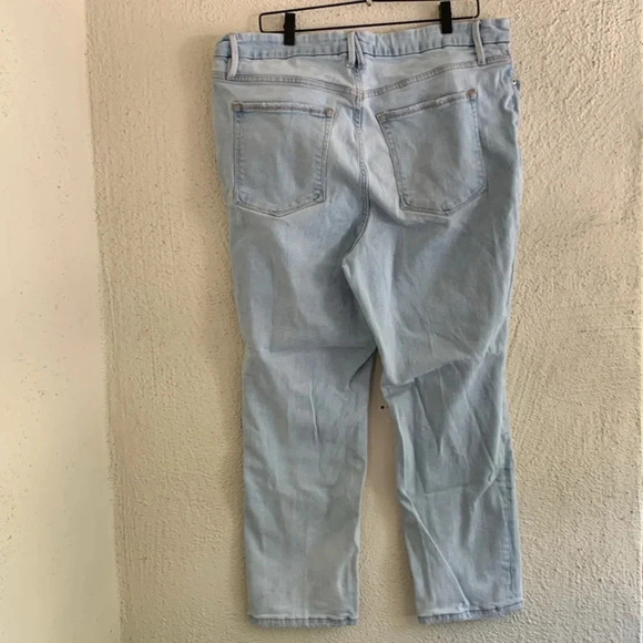 Good American Jeans  Straight fit Size 18 - Picture 5 of 8